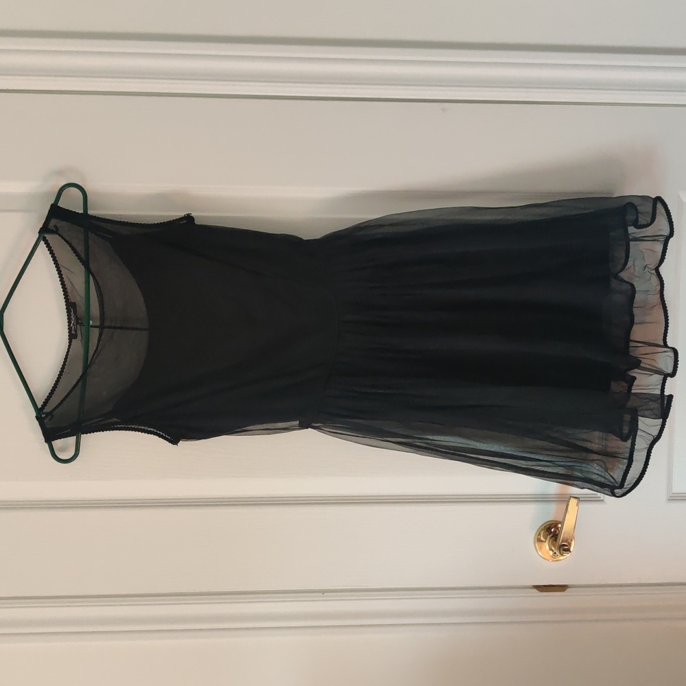 Betsey Johnson Rare Vintage Mesh Tulle Dress
